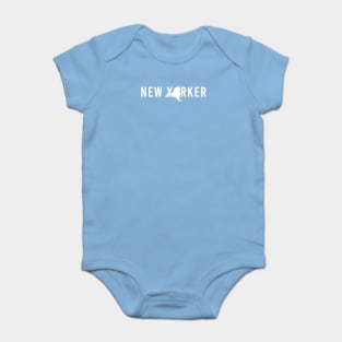 Proud New Yorker, Home State Pride of New York Baby Bodysuit